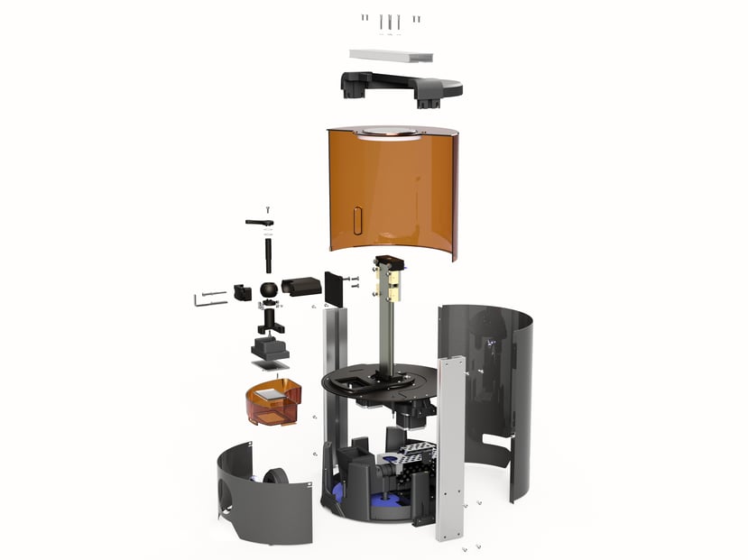 Fusion Exploded View Render of Ember