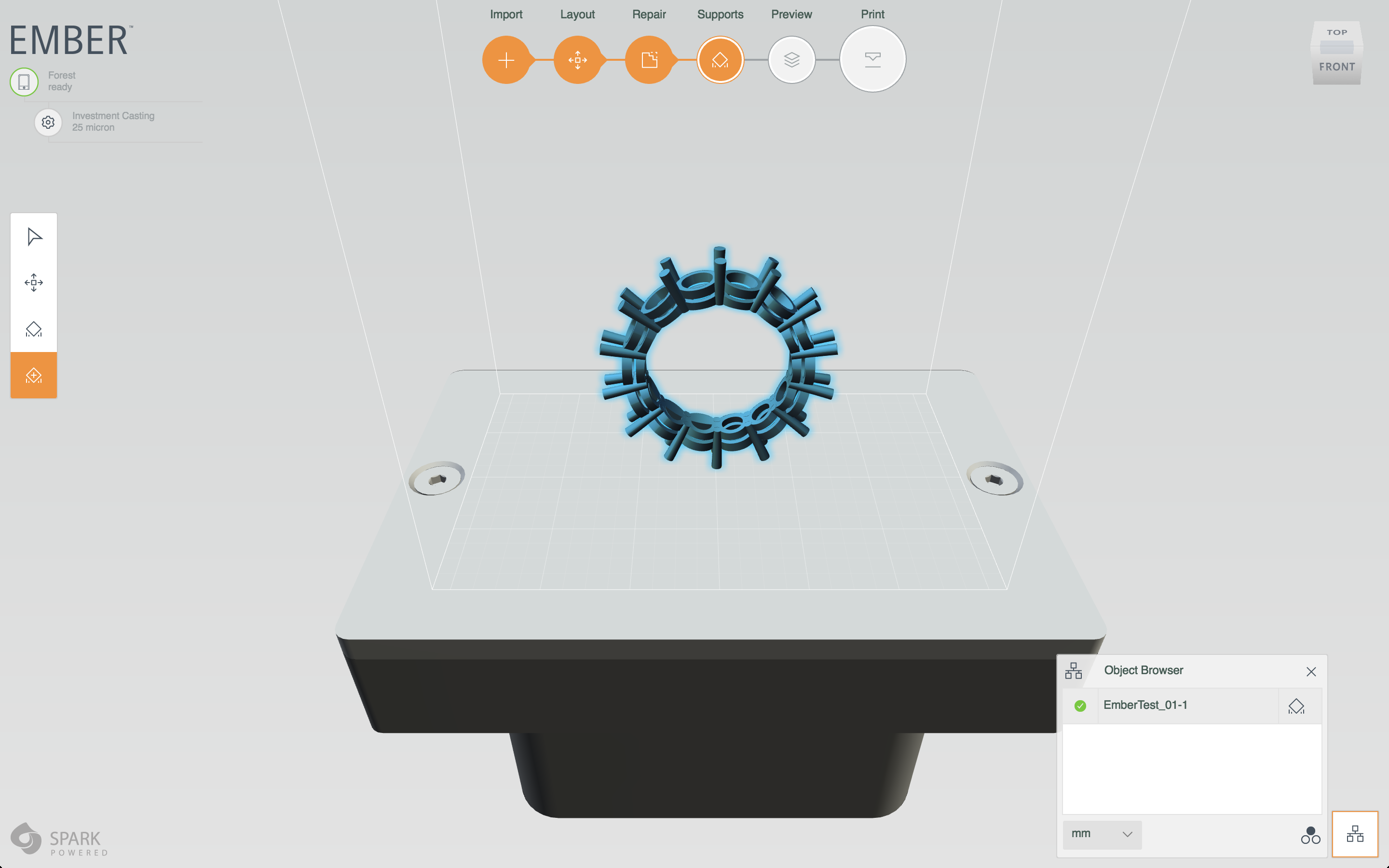 Eternity Ring in Autodesk Print Studio Eternity Ring in Autodesk Print Studio